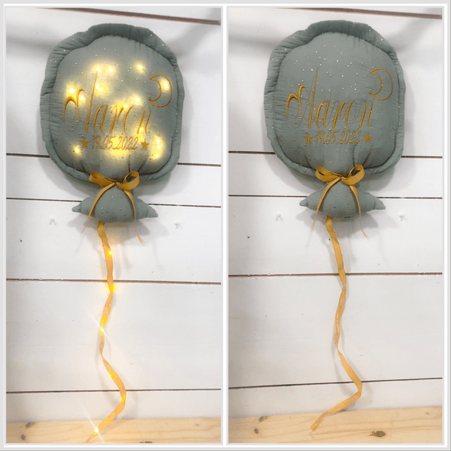Ballon mural décoratif pétrole lumineux