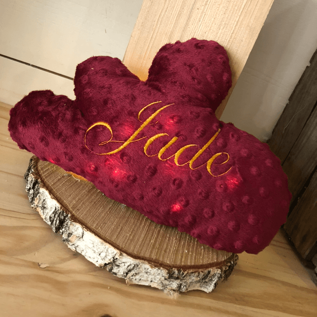 Coussin nuage lumineux 