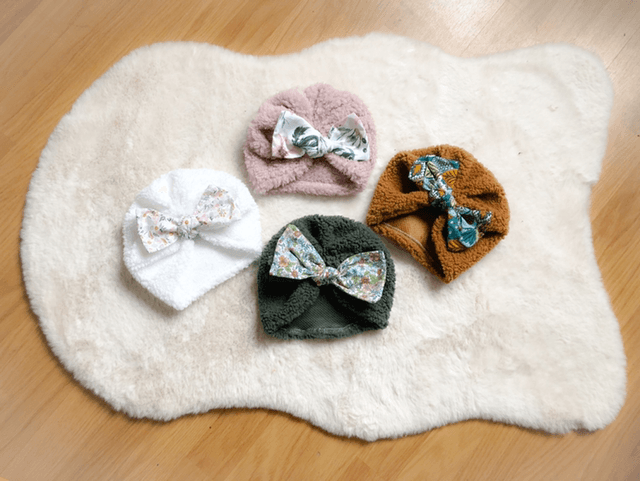 Turban Hiver Rose