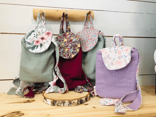 Sac à dos Fleurs 