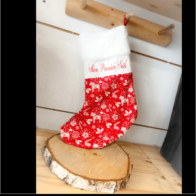 Chaussette de Noël 