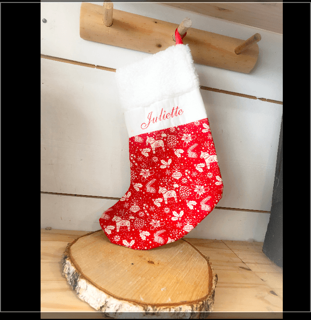 Chaussette de Noël 