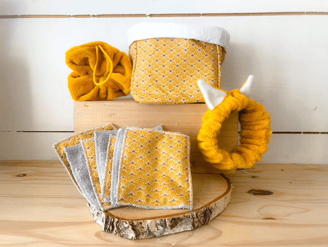 Coffret Spécial Beauté moutarde 
