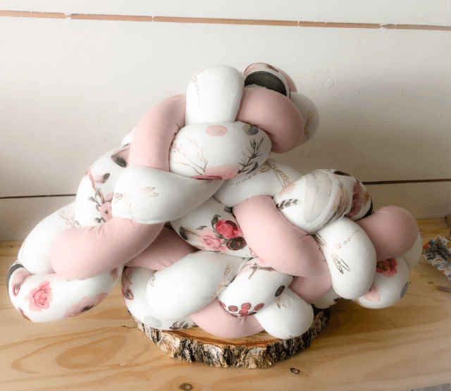 Tresse De Lit Attrape Rêve Rose 