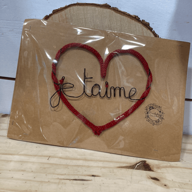 Coeur « je t’aime »