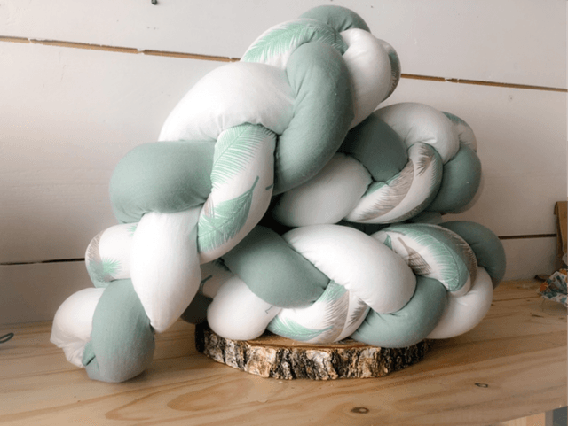 Tresse De Lit Vert Amande 