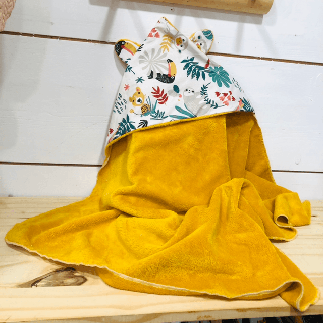 Cape de bain jungle 